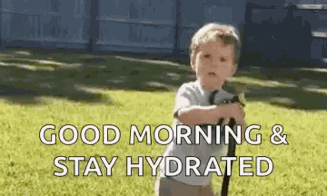 Stay hydrated